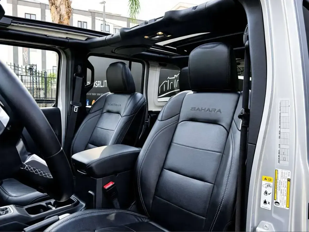 Usata Jeep Wrangler Unlimited Sahara 200 CV (147 kW) 2019 Grigio SUV