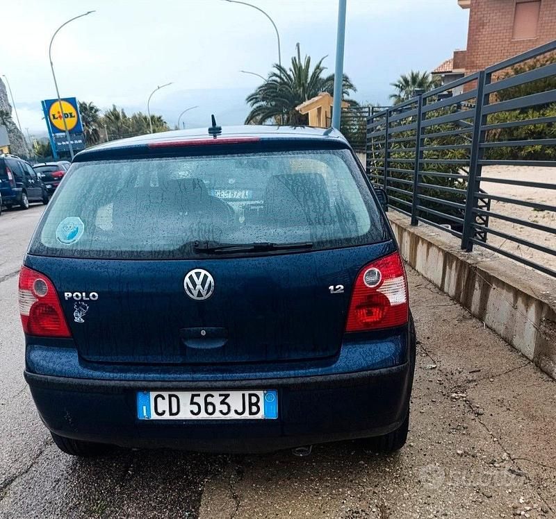 Usata VW Polo 2002 Blu Utilitaria