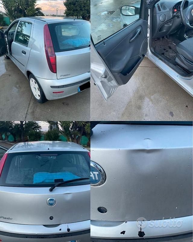 Usata Fiat Punto 2007 Grigio Utilitaria