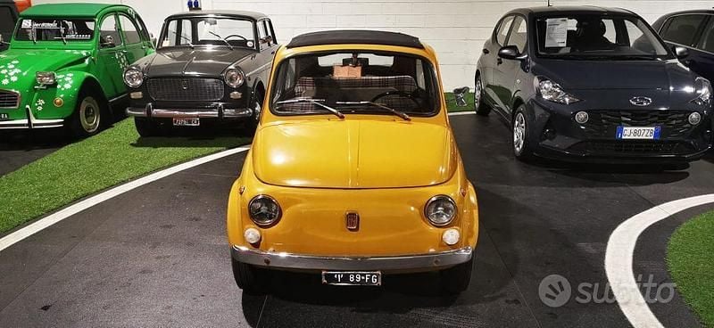 Usata Fiat 500 17 CV (12 kW) 1980 Giallo Berlina
