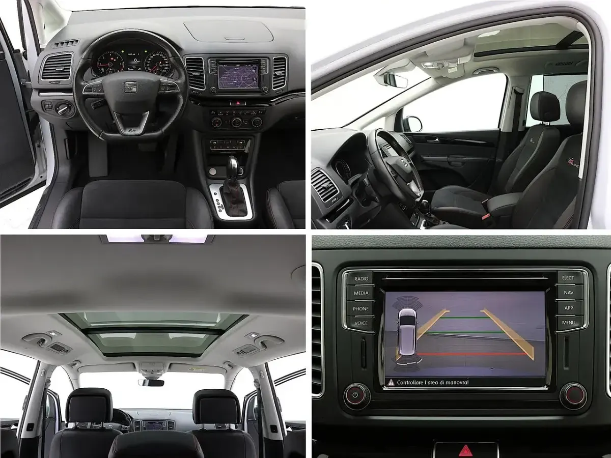 Usata Seat Alhambra FR-Line 184 CV (135 kW) 2019 Argento Monovolume