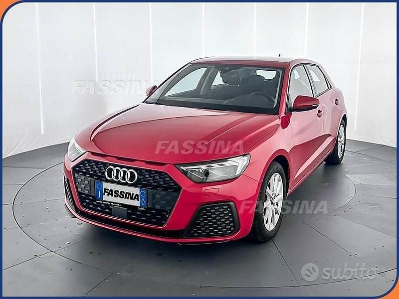 Usata Audi A1 Sportback 110 CV (80 kW) 2024 Rosso Utilitaria