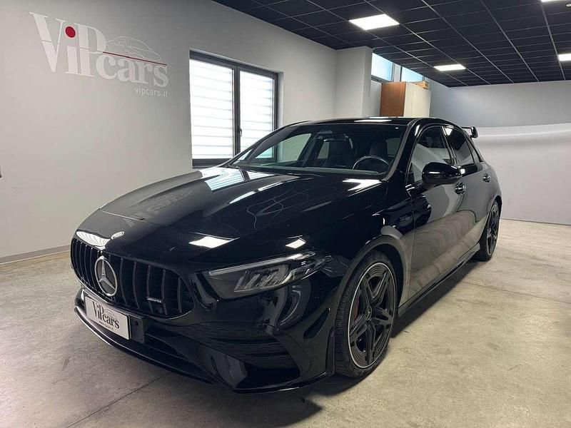 Usata Mercedes A35 AMG AMG Line Premium Plus 306 CV (225 kW) 2023 Nero notte Berlina