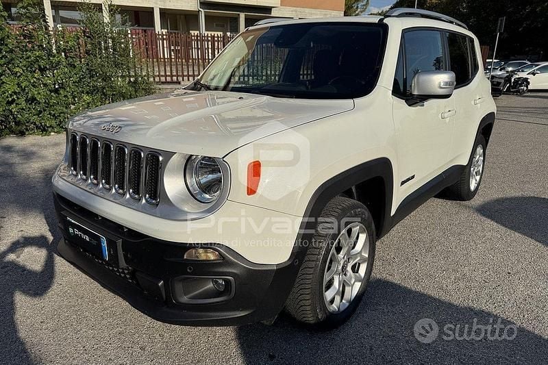 Bianco Usata 2016 Jeep Renegade Limited SUV | 7900 € (Super prezzo) - Immagine 1/4