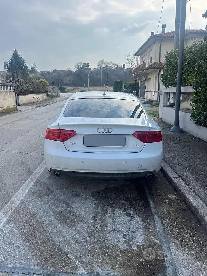 Usata Audi A5 245 CV (180 kW) 2013 Bianco Coupé