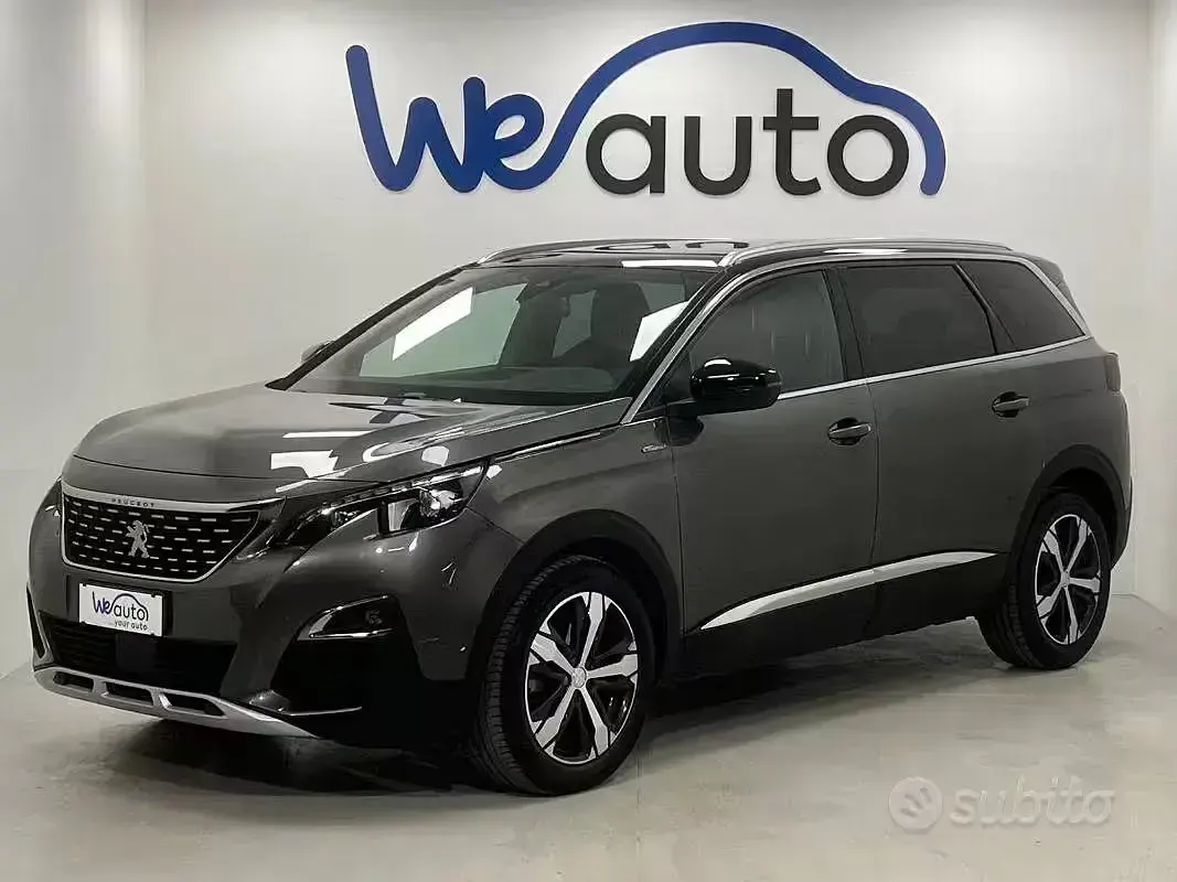 Usata Peugeot 5008 GT-line 131 CV (96 kW) 2019 Grigio SUV