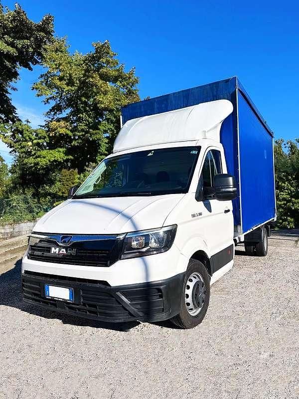 Usata MAN TGE 220 CV (161 kW) 2019 Bianco Furgone