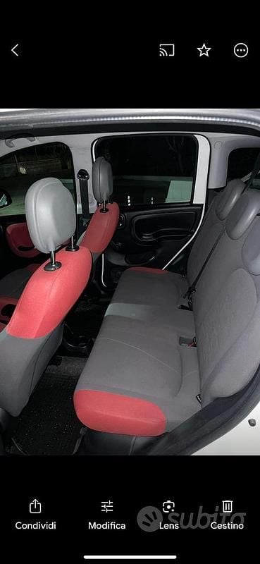Usata Fiat Panda 85 CV (62 kW) 2013 Bianco Utilitaria