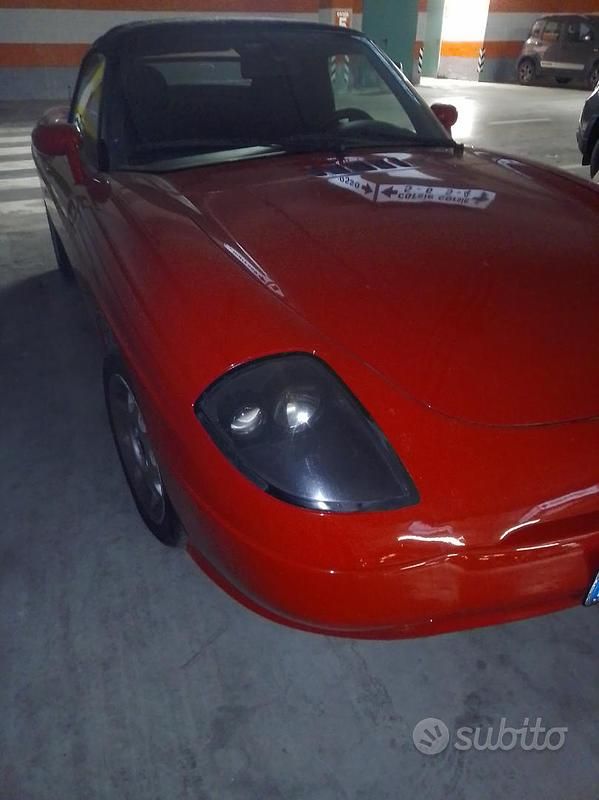 Usata Fiat Barchetta 131 CV (96 kW) 2010 Rosso Cabrio