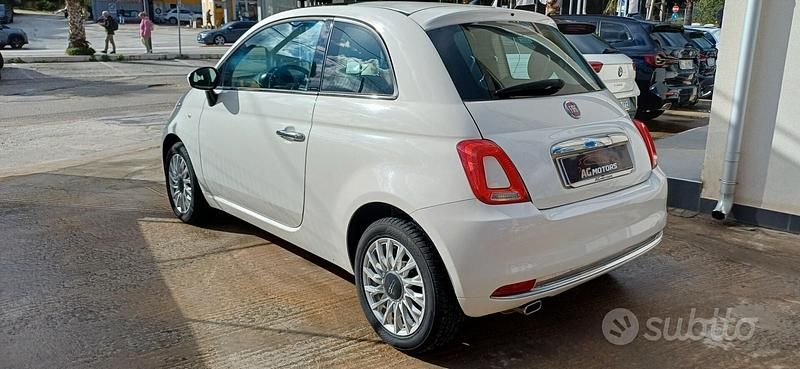 Usata Fiat 500 Lounge 69 CV (50 kW) 2018 Bianco Berlina