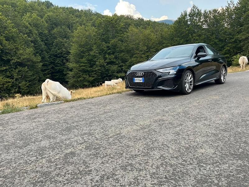 Usata Audi A3 S-Line 116 CV (85 kW) 2020 Nero Berlina