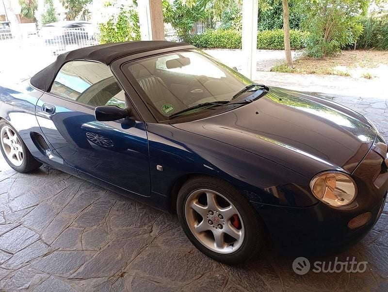 Usata MG F 120 CV (88 kW) 1999 Blu Cabrio
