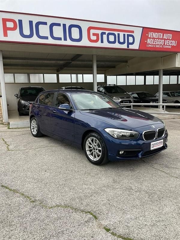 Usata BMW 116 116 CV (85 kW) 2016 Blu Utilitaria