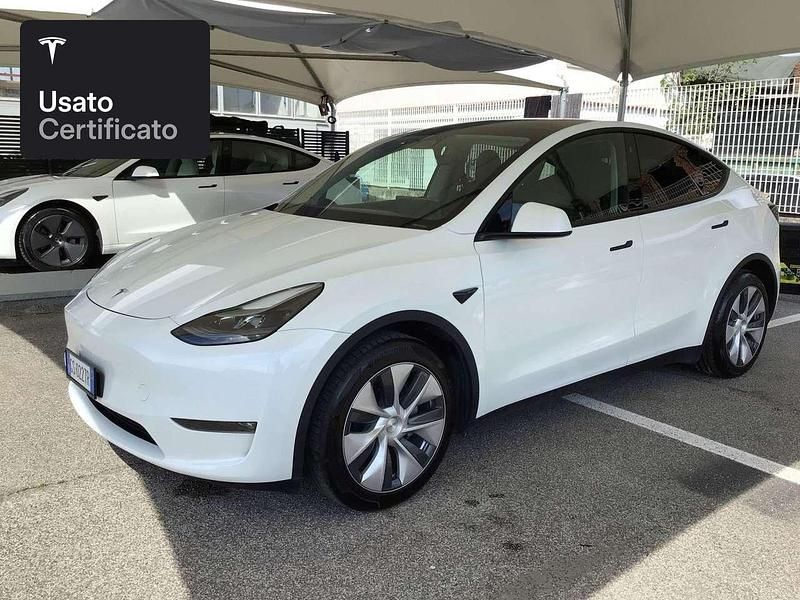 Gebraucht Tesla Model Y Long Range AWD 258 kW (351 PS) 2023 Weiß SUV