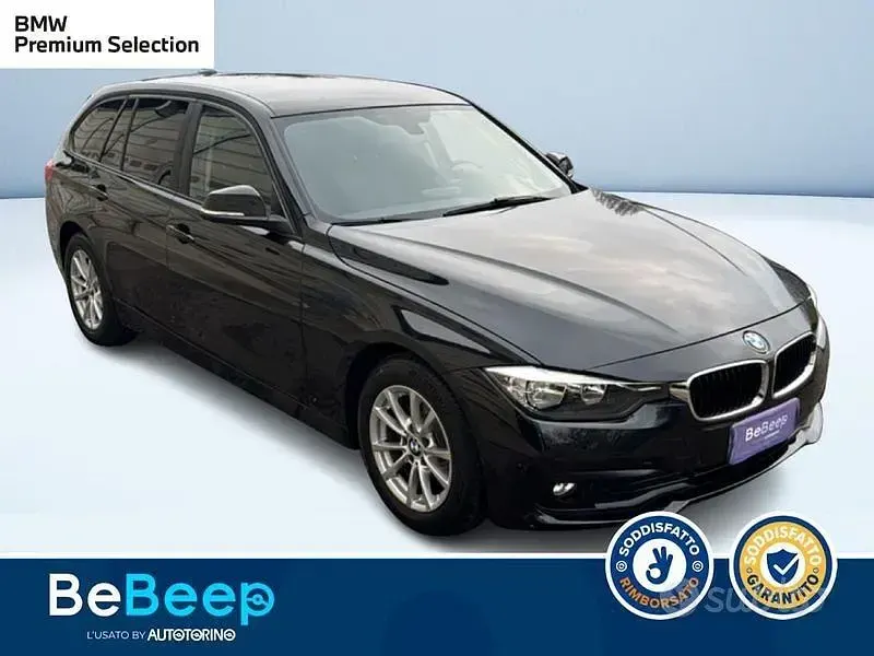 Usata BMW 318 Advantage 150 CV (110 kW) 2017 Nero pastello Station wagon