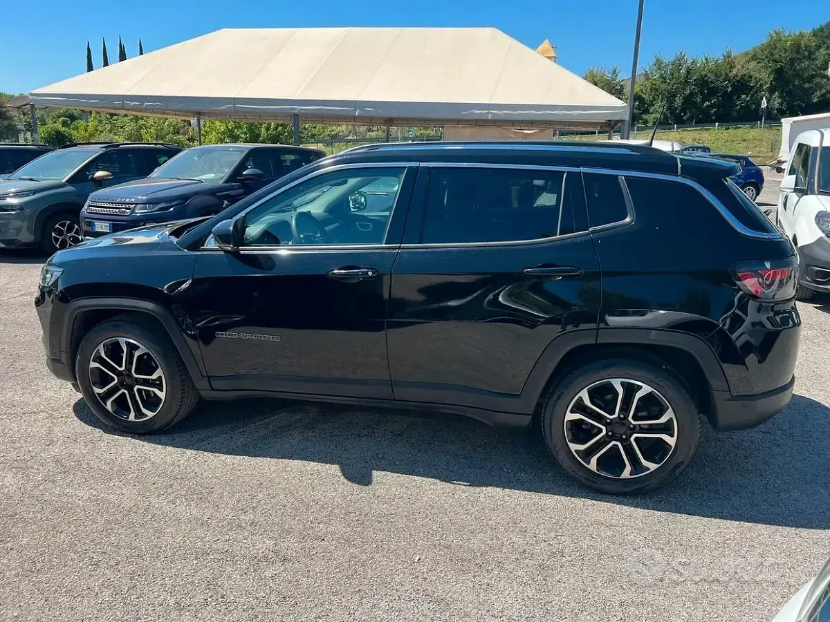 Usata Jeep Compass Limited 131 CV (96 kW) 2021 Nero SUV