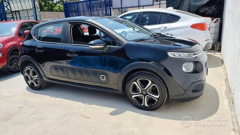 Usata Citroën C3 75 CV (55 kW) 2017 Nero Utilitaria