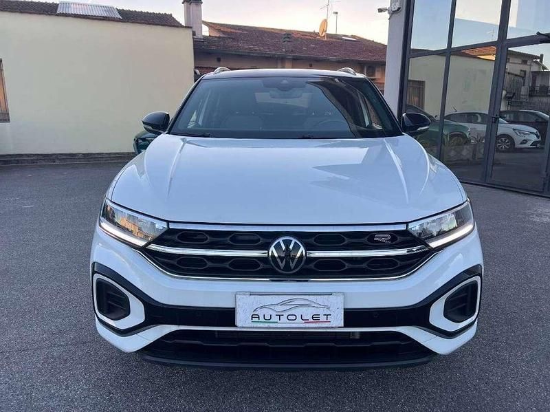 Usata VW T-Roc R-line 110 CV (80 kW) 2022 Bianco SUV