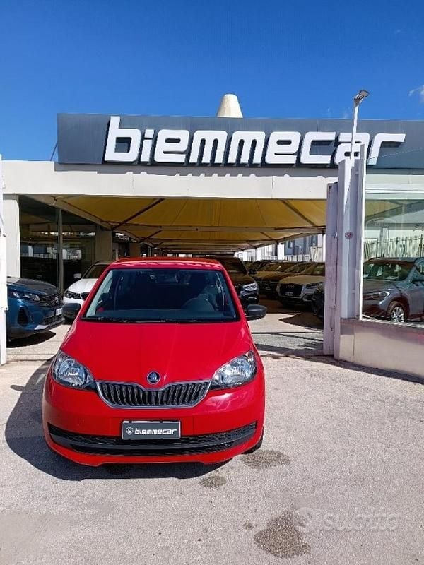 Usata Skoda Citigo Style 60 CV (44 kW) 2018 Rosso(met.) Utilitaria