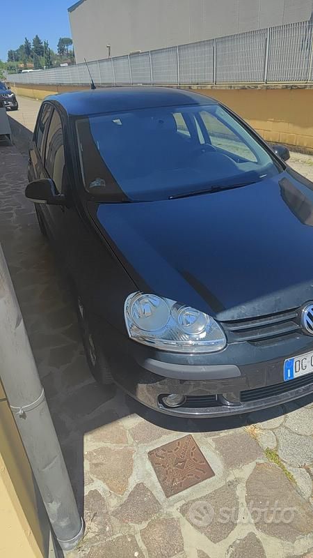 Usata VW Golf V 105 CV (77 kW) 2007 Nero Berlina