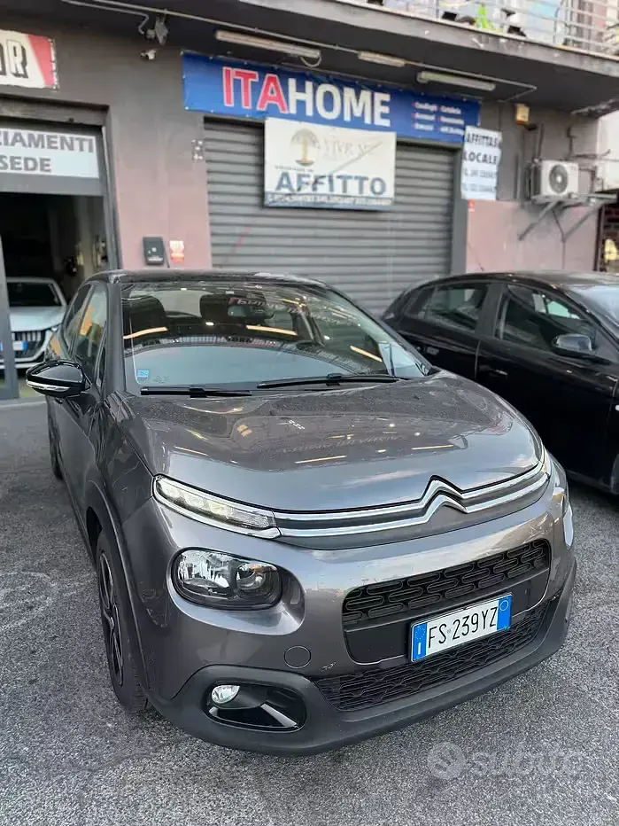 Usata Citroën C3 PureTech 110 CV (80 kW) 2018 Grigio Utilitaria