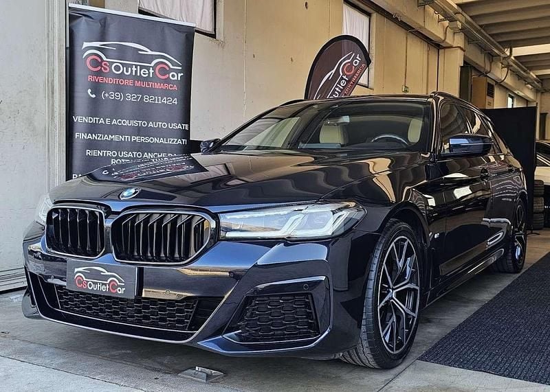 Usata BMW 520 M Sport 190 CV (139 kW) 2021 Nero Station wagon