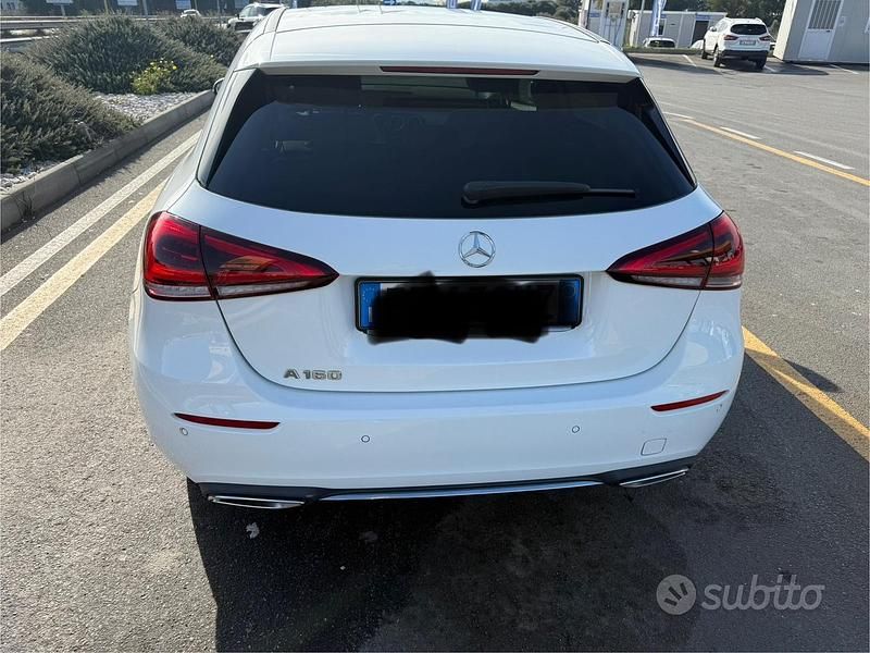 Usata Mercedes A160 109 CV (80 kW) 2019 Bianco Berlina