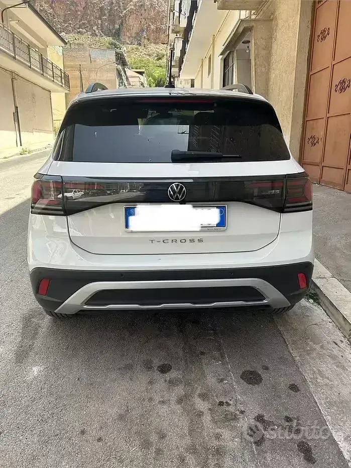 Usata VW T-Cross 95 CV (69 kW) 2024 Bianco SUV