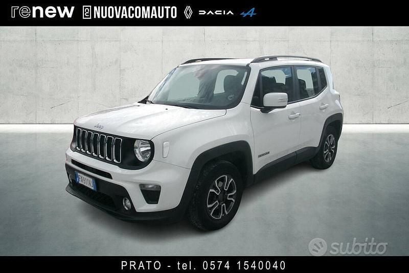 Usata Jeep Renegade Longitude 120 CV (88 kW) 2019 Bianco SUV