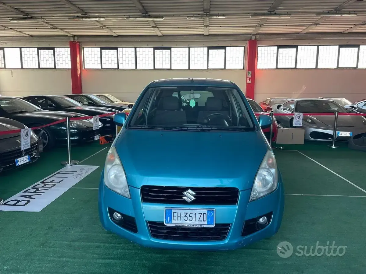 Usata Suzuki Splash 68 CV (50 kW) 2012 Verde Utilitaria