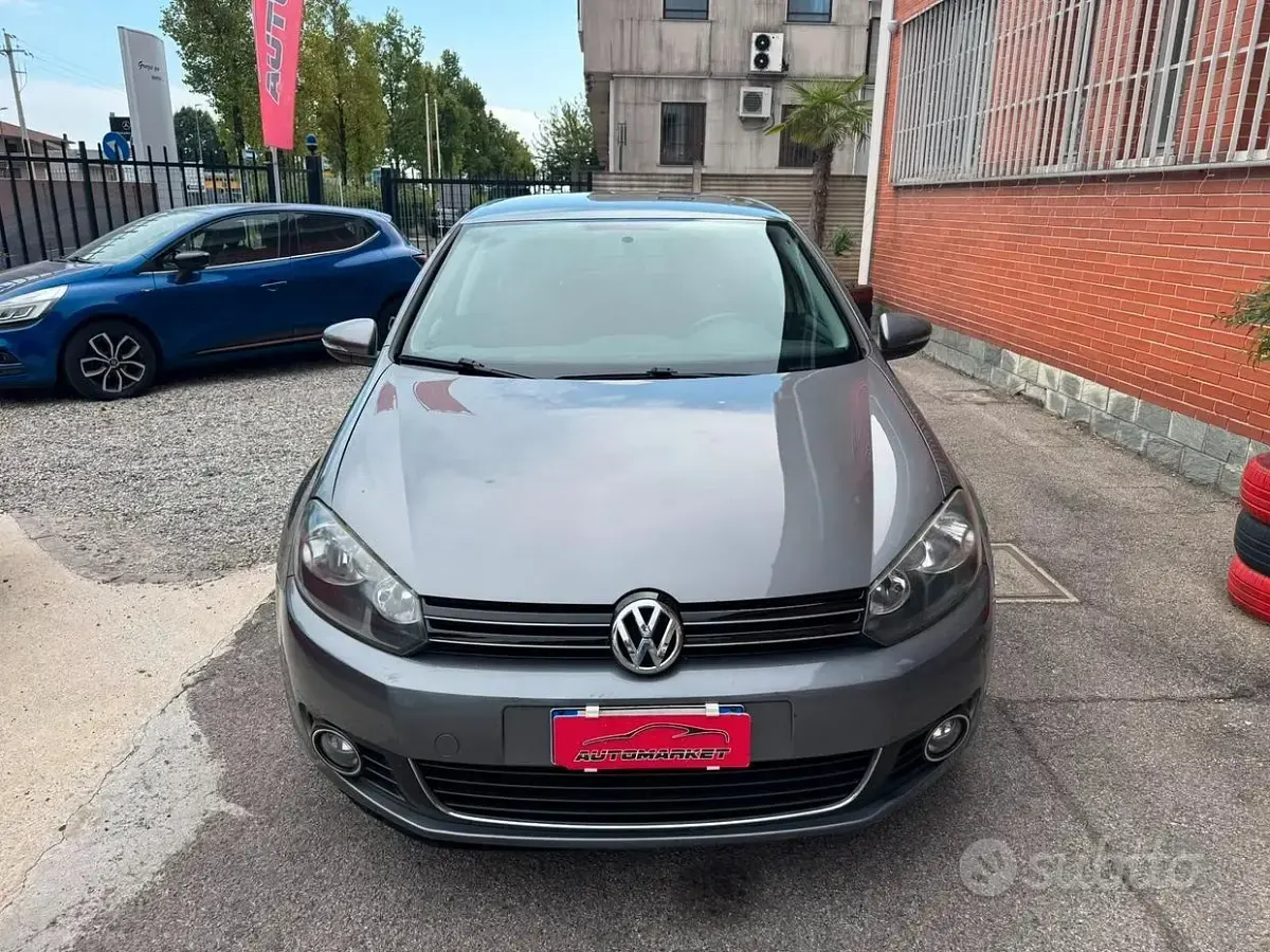 Usata VW Golf VI Highline 122 CV (89 kW) 2011 Grigio Berlina