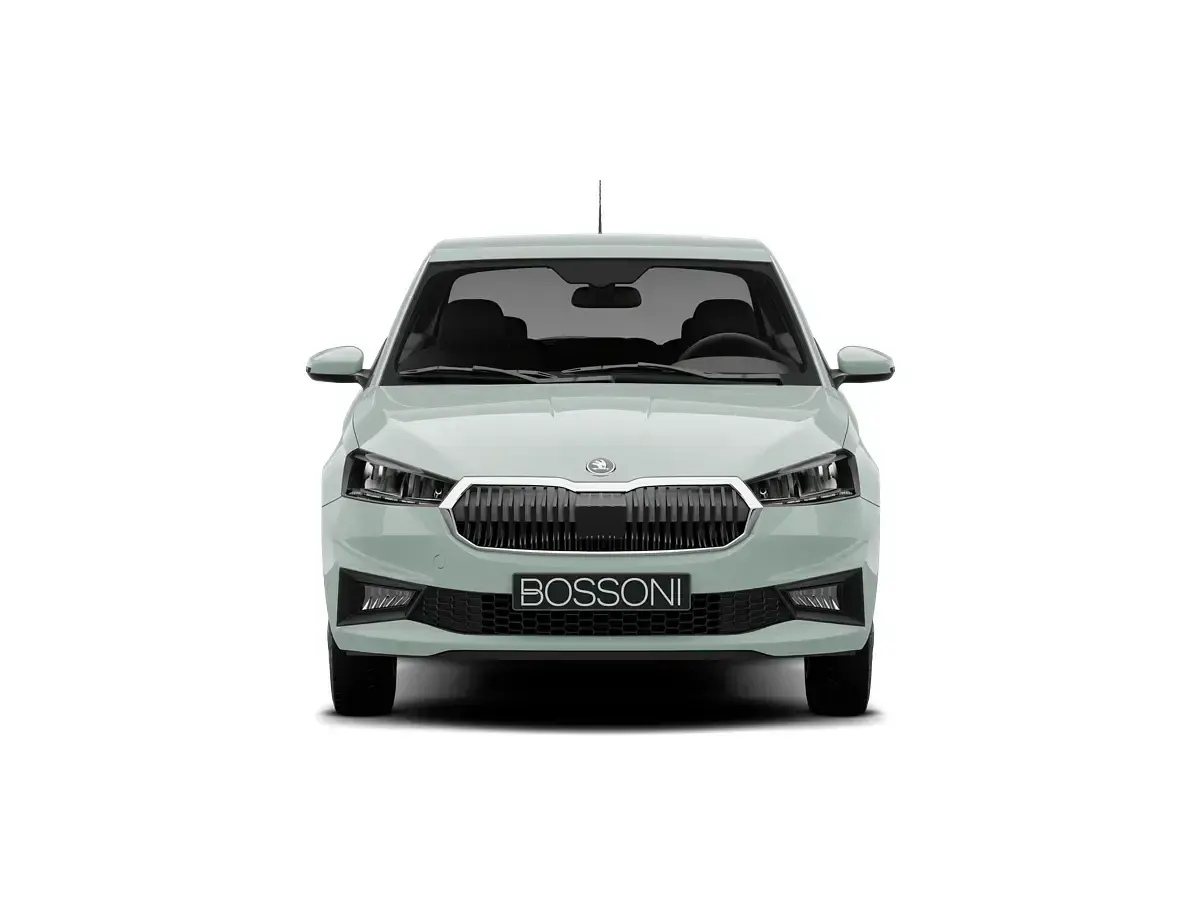 Nuova Skoda Fabia 2026 Verde Utilitaria