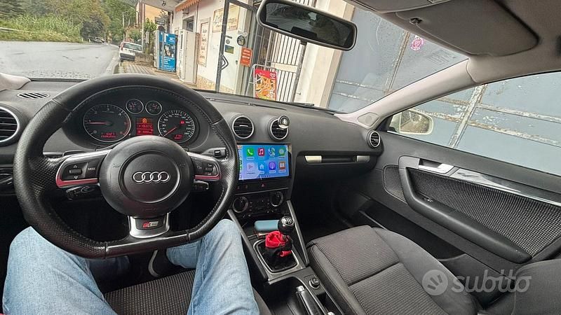 Usata Audi A3 Attraction 105 CV (77 kW) 2006 Bianco Utilitaria