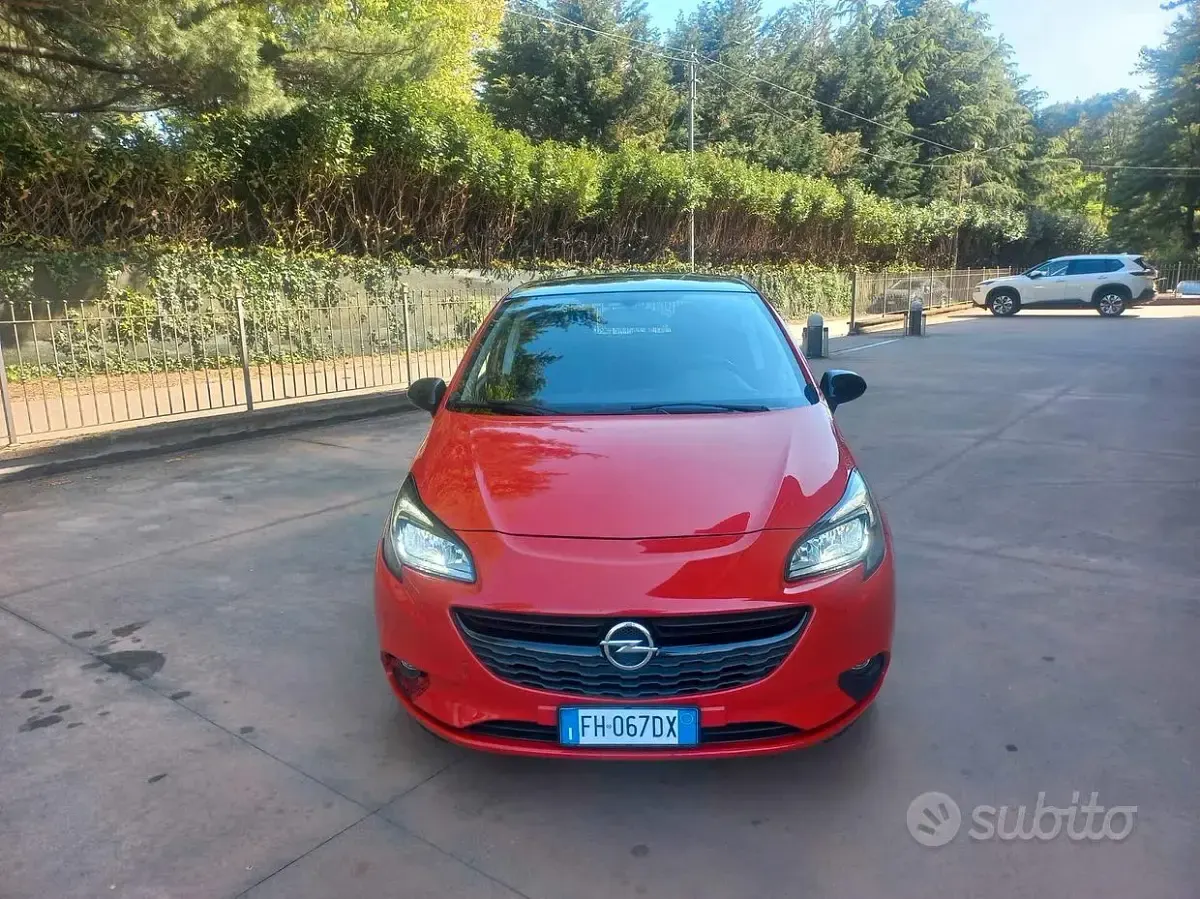 Usata Opel Corsa 69 CV (50 kW) 2017 Rosso Utilitaria