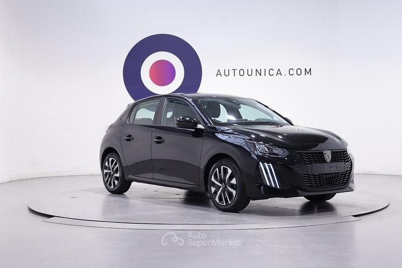 Usata Peugeot 208 Active 75 CV (55 kW) 2024 Nero Utilitaria