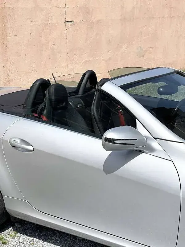 Usata Mercedes SLK200 184 CV (135 kW) 2008 Argento Cabrio