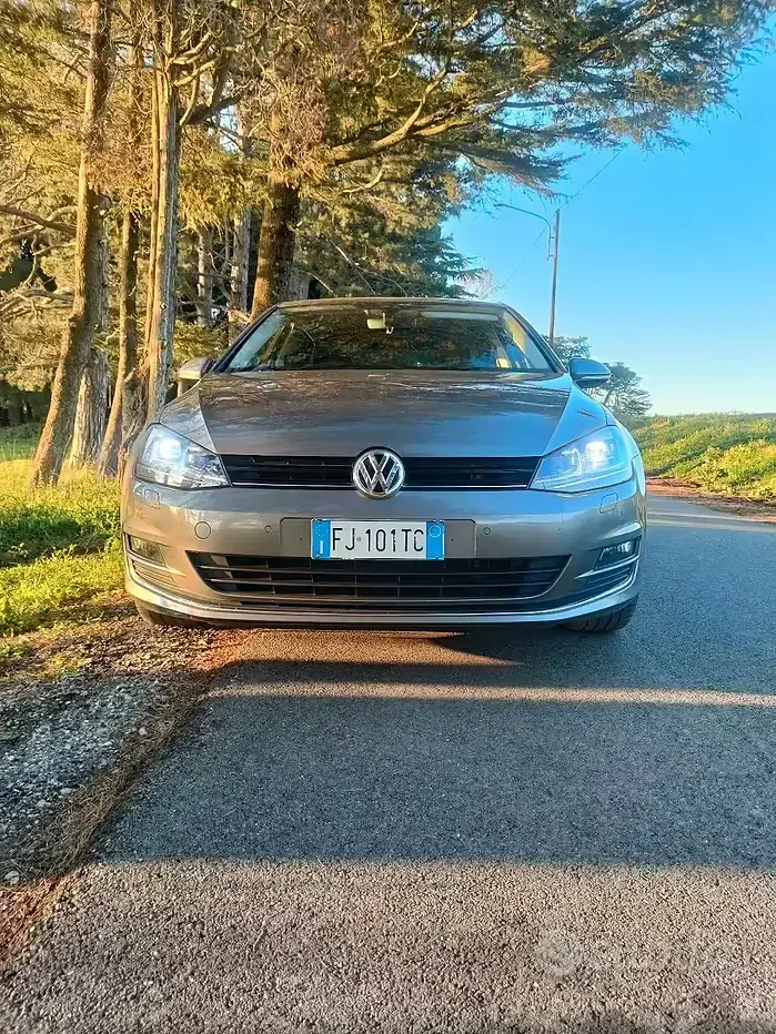 Usata VW Golf VII 110 CV (80 kW) 2017 Grigio Berlina