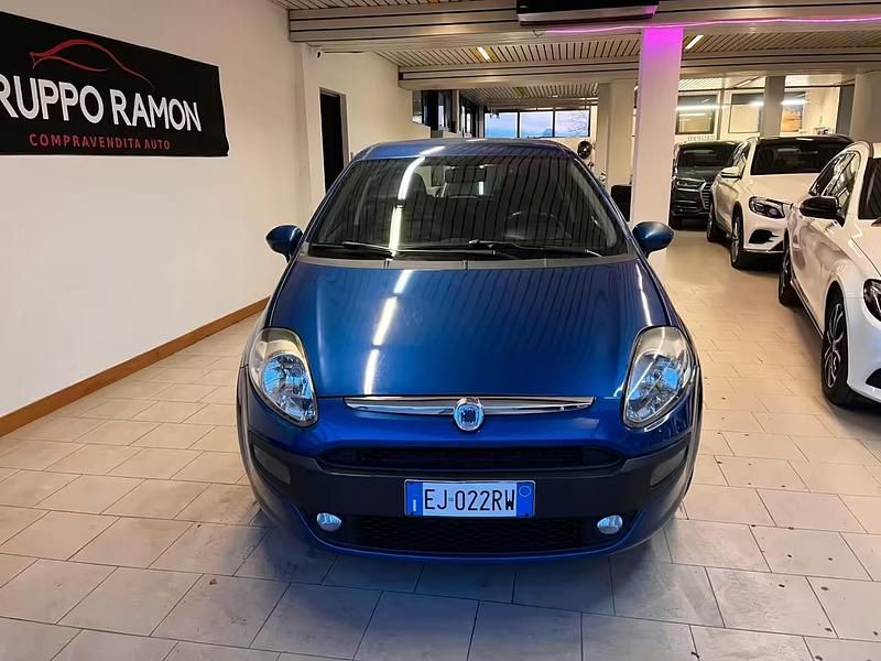 Usata Fiat Punto Evo Dynamic 75 CV (55 kW) 2011 Blu Utilitaria