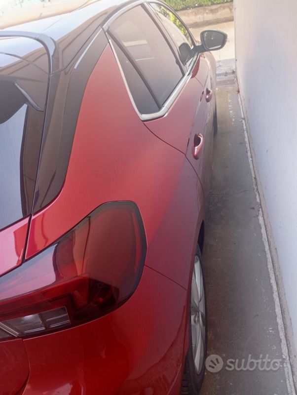 Usata Opel Corsa 2022 Rosso Berlina