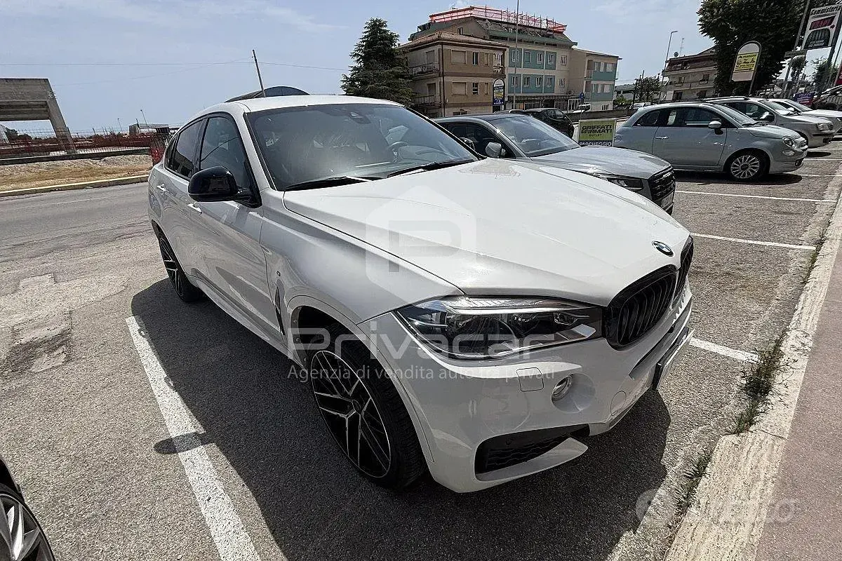 Usata BMW X6 M Sport 258 CV (189 kW) 2016 Bianco SUV