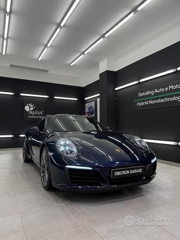 Blu Usata 2018 Porsche 911 Carrera Coupé | 98.000 € (Cara) - Immagine 1/4