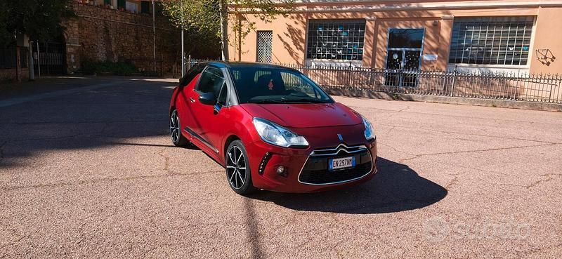 Usata Citroën DS3 68 CV (50 kW) 2013 Rosso Coupé