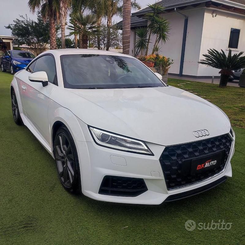 Usata Audi TT 200 CV (147 kW) 2020 Bianco Coupé