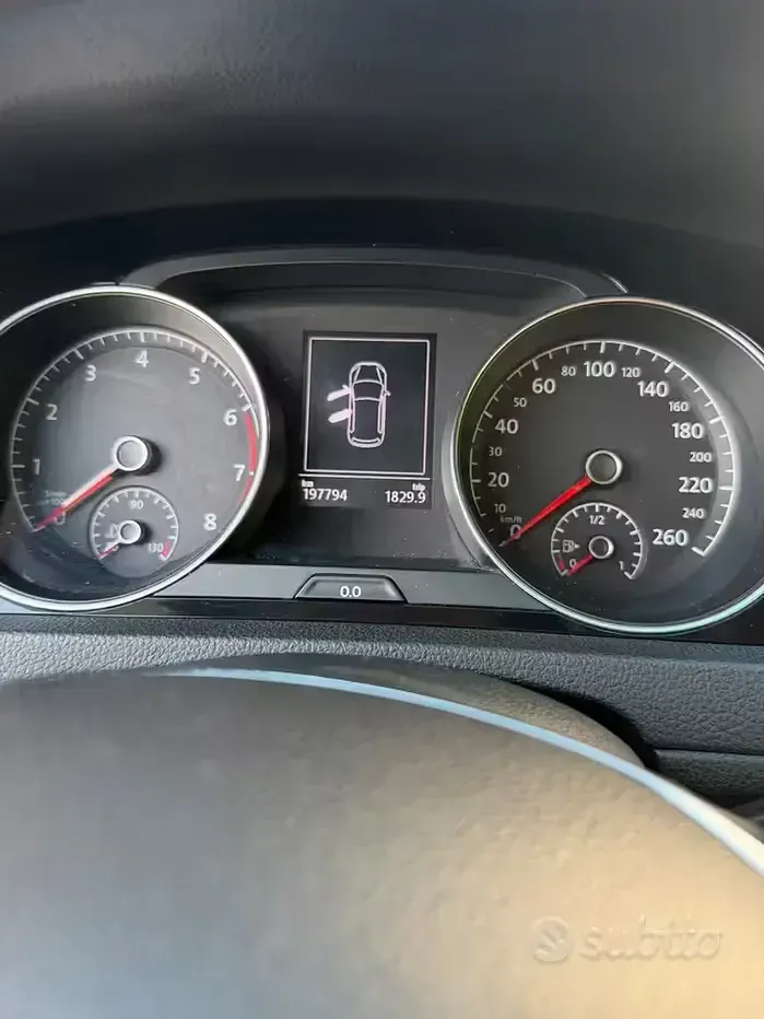 Usata VW Golf VII 122 CV (89 kW) 2014 Grigio Berlina