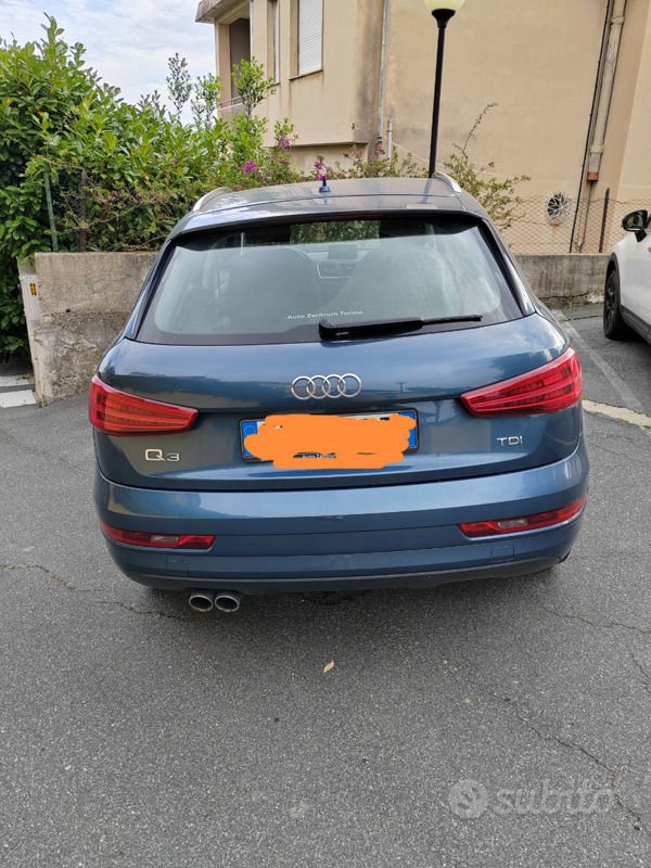Usata Audi Q3 Ambiente 120 CV (88 kW) 2017 Blu/azzurro SUV