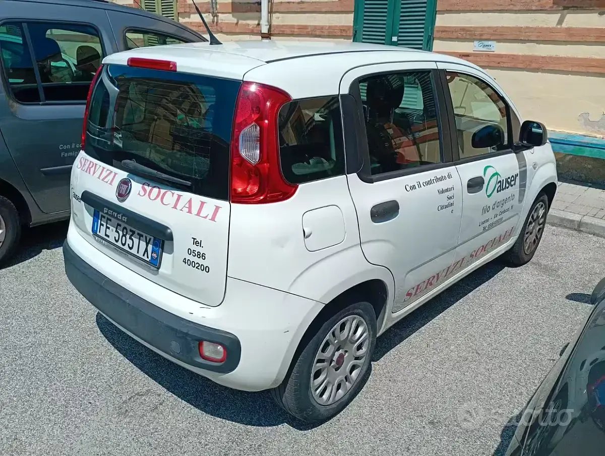 Usata Fiat Panda 69 CV (50 kW) 2016 Bianco Utilitaria