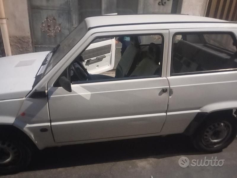 Usata Fiat Panda 54 CV (39 kW) 2001 Bianco Utilitaria