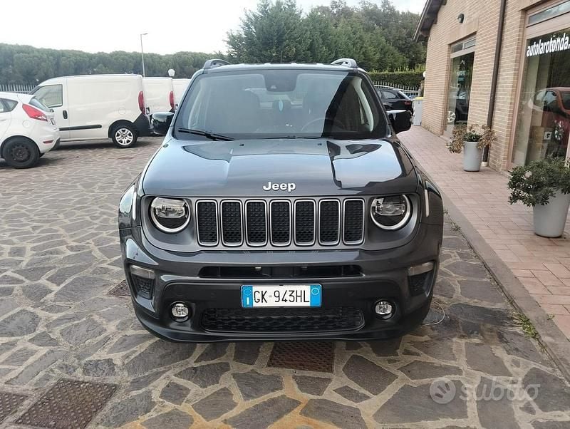Usata Jeep Renegade Limited 190 CV (139 kW) 2022 Grigio SUV