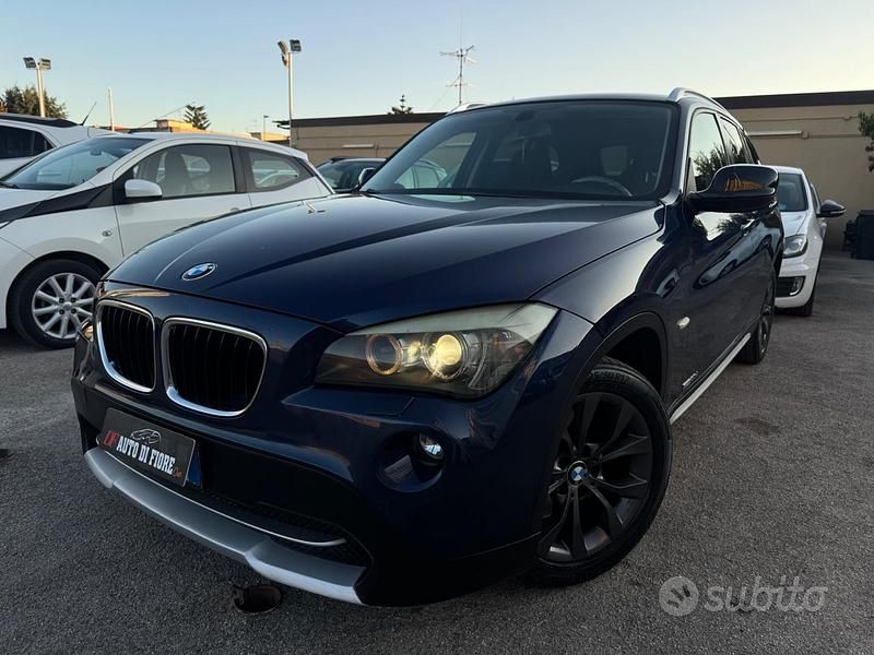 Usata BMW X1 177 CV (130 kW) 2010 Blu SUV