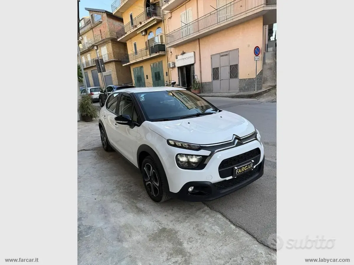 Usata Citroën C3 Feel 102 CV (75 kW) 2022 Bianco Utilitaria